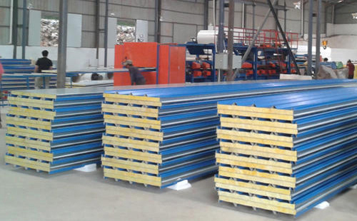 厂房翻新如何选尖扎彩钢岩棉板防火厚度